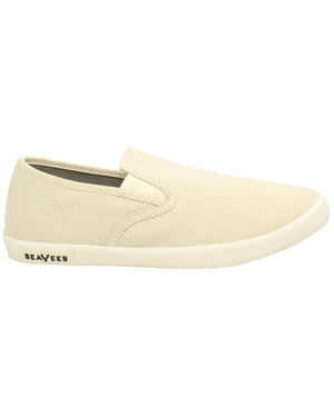 Seavees Baja Standard Womens Beige Plimsolls