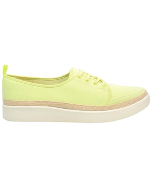 Vionic Jovie Womens Yellow Plimsolls