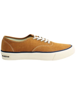 Seavees Legend Cordies Mens Brown Plimsolls