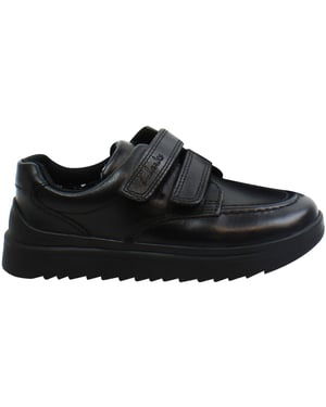 Clarks Goal Style Kids Black Shoes