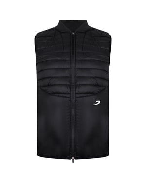 BoxRaw Nelson Mens Black Gilet