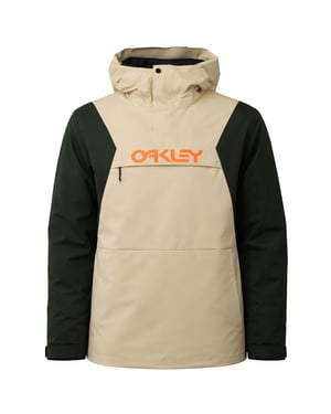 Oakley TNP TBT Mens Beige Insulated Anorak Jacket