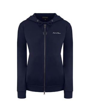 Emporio Armani Womens Navy Track Jacket