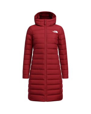 The North Face Aconcagua Womens Red Parka Jacket