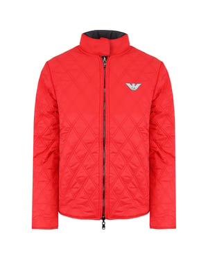 Emporio Armani Logo Womens Reversible Jacket