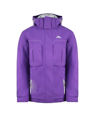 Trespass Ivana Glacier Kids Purple Jacket