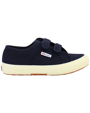 Superga Cotjstrap Classic Kids Navy Plimsolls