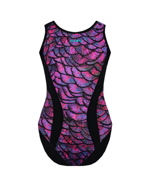 Maru Dragon Scales Pacer Clip Back Womens Swimsuit
