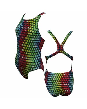 Maru Zone Back Radium Womens Swimming Costume