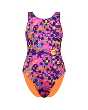 Maru Hex Pacer Vault Back Womens Swimsuit
