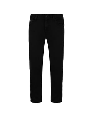 Vans Mens Overdye Low Rise Skinny Mens Black Jeans