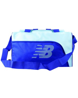 New Balance Logo Mens Blue Duffle Bag