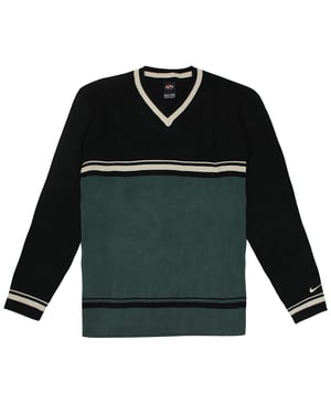 Nike Tiger Woods Mens Green/Black Sweater