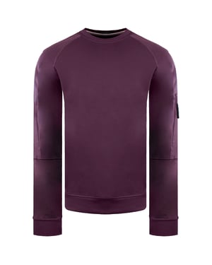 Weekend Offender Cali Mens Dark Grape Sweater