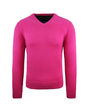 Eden Park Logo Mens Pink Sweater