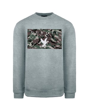 Devote London Harcow Mens Grey Sweater