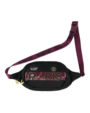 Nike Air Jordan x Paris Saint-Germain Mens Black/Purple Crossbody Bag