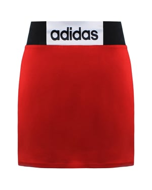 Adidas x Jeremy Scott Womens Red Boxing Skirt
