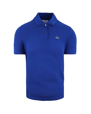 Lacoste Classic Fit Womens Blue Polo Shirt