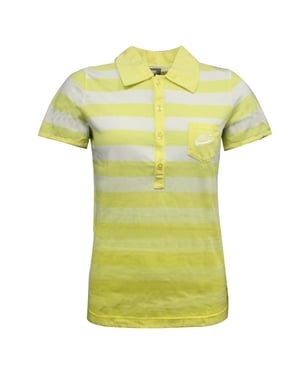 Nike Active Womens Yellow Polo Shirt