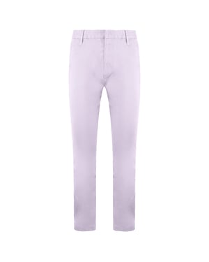 Armani Jeans Regular Fit Mens Lilac Chino Trousers