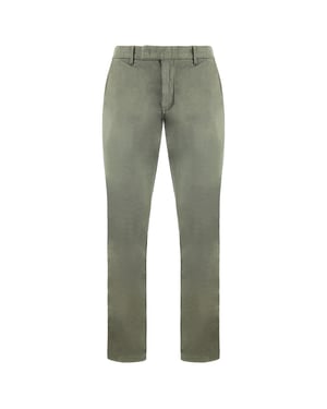 Armani Jeans Regular Wait Mens Green Chinos