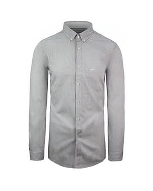 Lacoste Regular Fit Mens White/Black Shirt