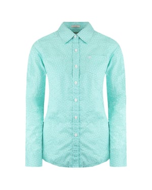 Ariat Kirby Womens Teal Shirt