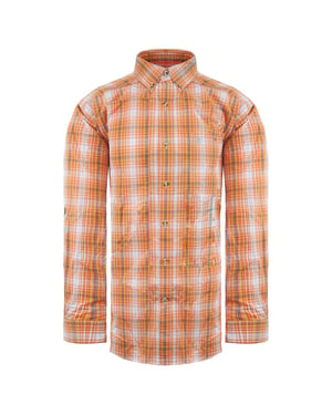 Ariat Wycliffe Mens Orange Shirt
