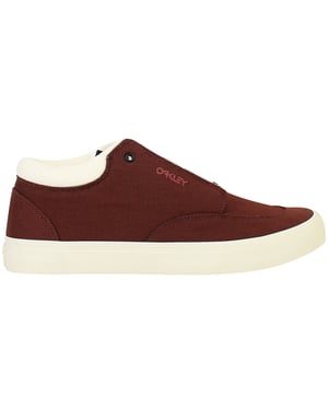 Oakley Low-Top Vulcanised Mens Red Trainers