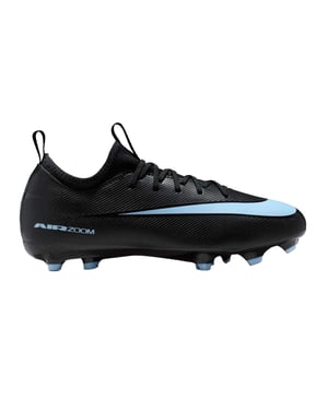 Nike Mercurial voetbalschoenen voor kinderen (firm ground) (ZWART/BLAUW)