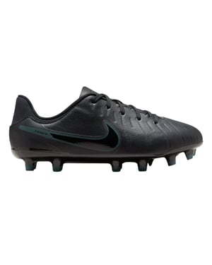 Nike Tiempo Legend 10 voetbalschoenen voor kinderen, voor harde ondergrond (Zwart, Groen)