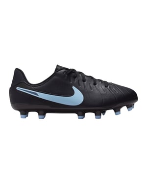 Nike Tiempo Legend 10 voetbalschoenen voor kinderen, voor harde ondergrond (Zwart)