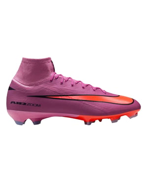 Nike Unisex voetbalschoenen voor volwassenen, Mercurial Firm Ground (Roze/Zwart)