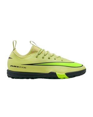 Nike Zoom Mercurial Vapor 16 voetbalschoenen voor kinderen (Volt/Kransrood)