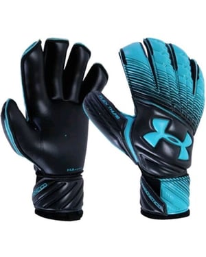 Under Armour Magnetico Black/Blue Mens Goalkeeper Gloves