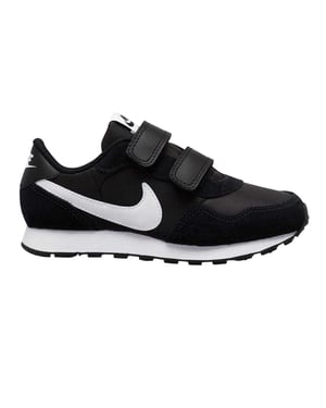 Nike Meisjessneakers van MD Valiant met suède inzetstukken (Zwart, Wit)