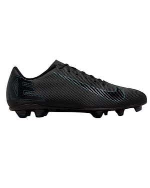 Nike Unisex voetbalschoenen voor volwassenen, Mercurial Firm Ground (Zwart, Groen)