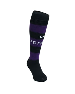 Nike FC Porto Mens Black/Purple Football Socks
