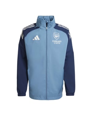 Castore Heren Arsenal FC Regular Raglan Jacket (Blauw)