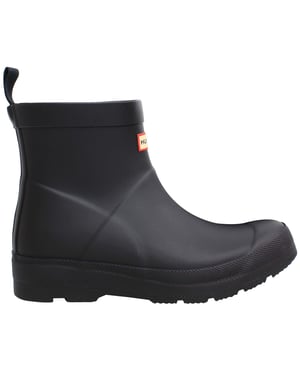Hunter Play Kids Black Wellington Boots