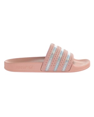 Adidas Adilette Womens Pink Sliders