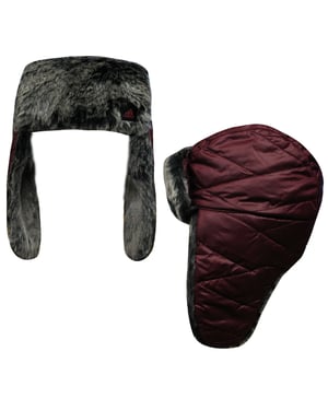 Adidas ClimaCool Womens Burgundy Ushanka Ski Hat