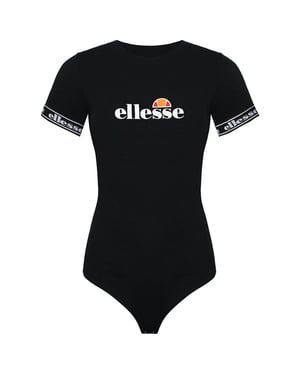 Ellesse Flarino Womens Black Bodysuit