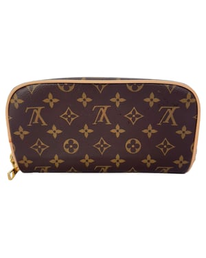 Louis Vuitton Monogram Toilettväska i Brunt Läder