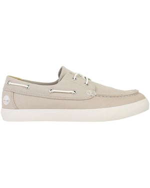 Timberland Union Wharf Mens Beige Boat Shoes