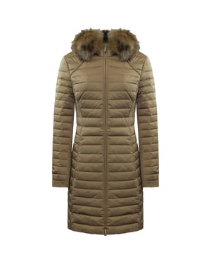 Hunter Refined Womens Brown Down Coat