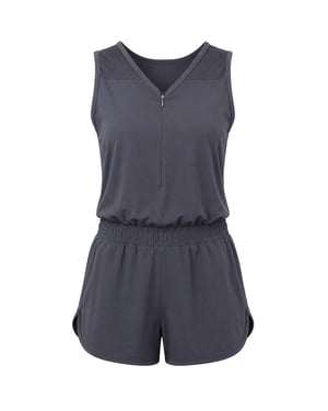 Diadora Sports Womens Black Jumpsuit