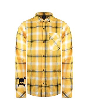 Oakley TC Everywhere Flannel Mens Yellow Shirt