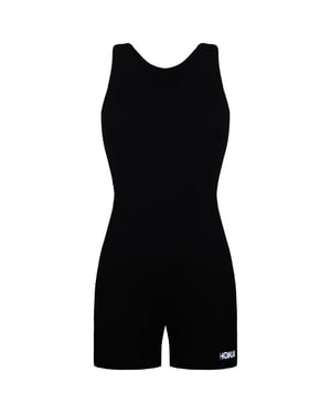 Hoka Logo Womens Black Playsuit